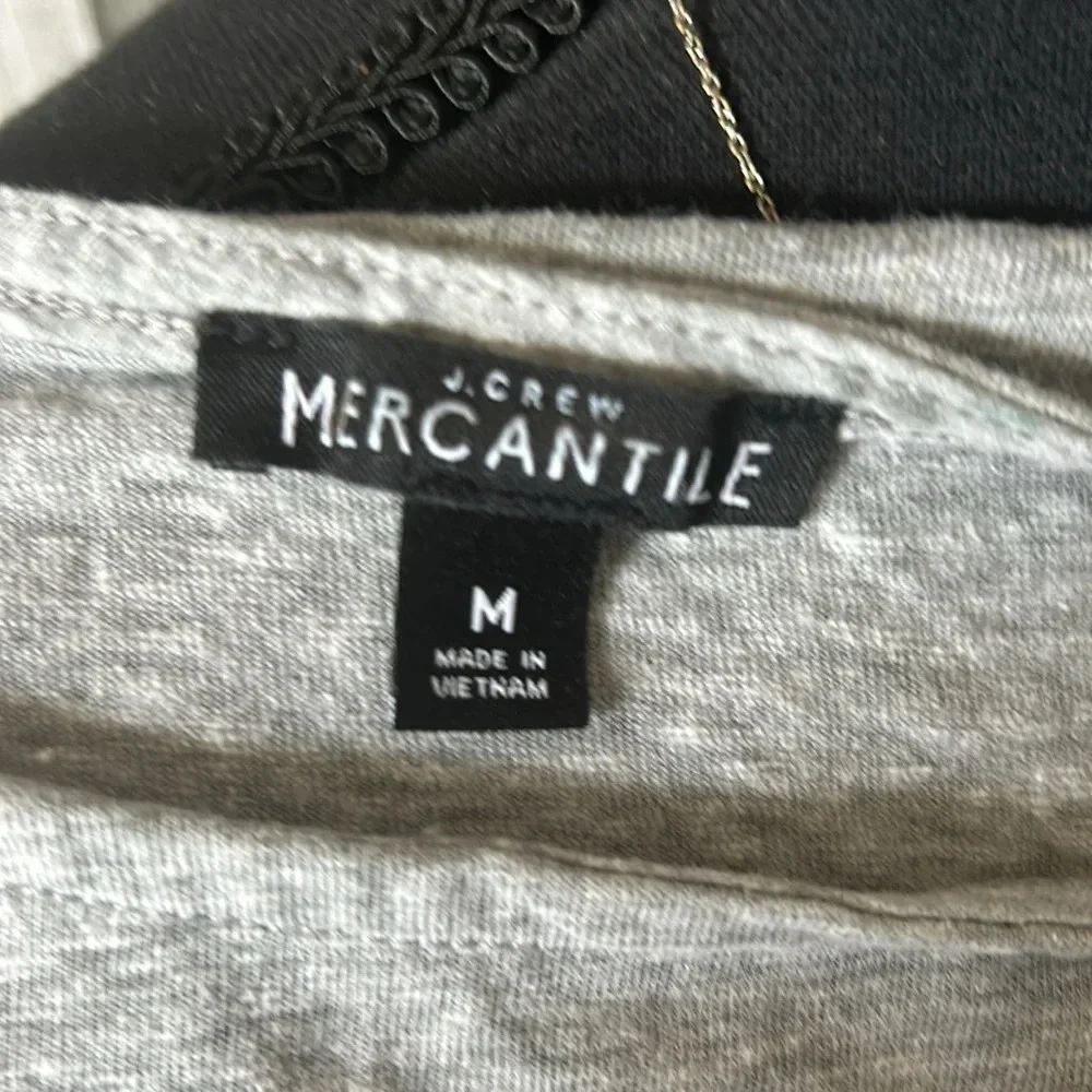 Gray J. Crew Tee